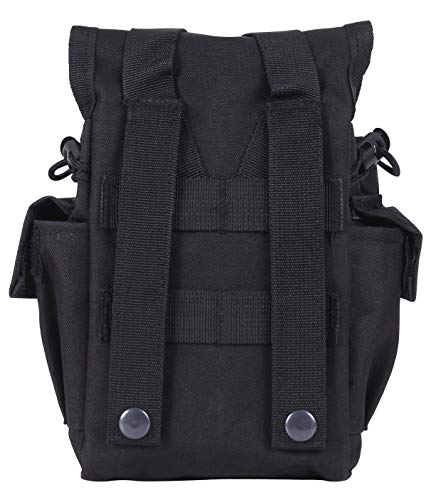 Rothco MOLLE II Canteen & Utility Pouch, Black