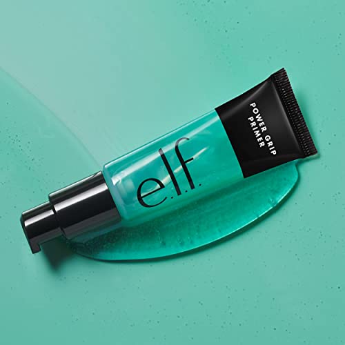 e.l.f. Power Grip Primer, Gel-Based & Hydrating Face Primer For Smoothing Skin & Gripping Makeup, Moisturizes & Primes, 0....