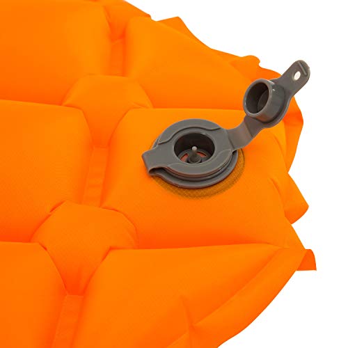 Waterproof Sleeping Pad for Camping/Backpacking/Hiking/Traveling Inflatable Sleeping Mat Ultralight Air Mattress Single Te...