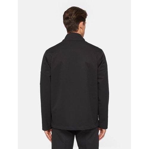 Dickies Men's Zippered Softshell Jacket, Black, M