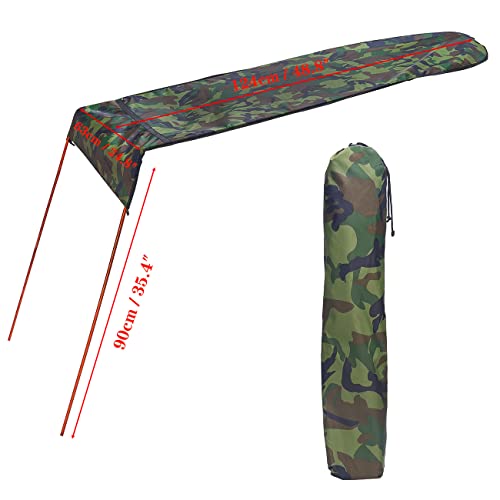 MOOCY Kayak Canopy,Waterproof Sun Shade Canopy for Single Person,Kayak Sunshade Awning Top Cover, Universal Canoe Shade wi...