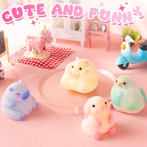 LET'S RESIN Flex Rubber for Taba Squishy Kit, All-in-one Beginner Kit for Squishy Maker, with 16oz Silicone Gel, Hamster/C...