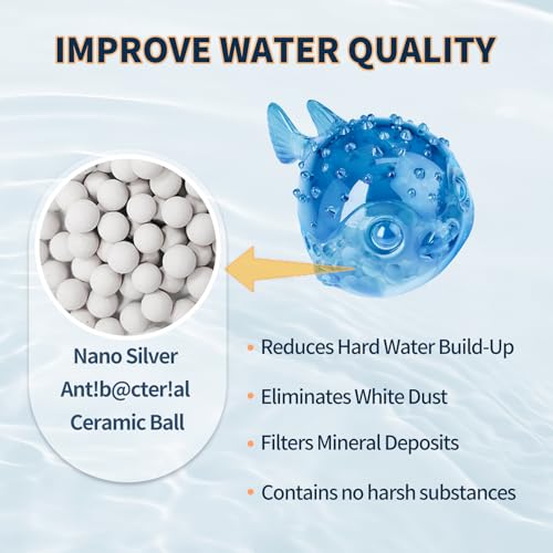 12-Pack Universal Humidifier Cleaning Fish Compatible with Most Humidifiers Replacement Ultrasonic Humidifier Tank Cleaner...