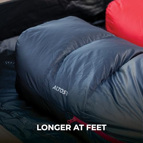 TETON Sports ALTOS, 20 Degree and 0 Degree Sleeping Bag for Adults, Lightweight Warm Mummy Sleeping Bag for Camping, Hikin...