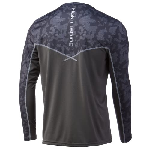 HUK Men's Icon X Camo Long Sleeve Performance Fishing Shirt