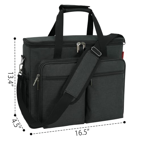 OUUTMEE Bartender Bag, Bartender Kit Travel Bag for Cocktail Shaker Set, Portable Carrying Case with Compartments for Wine...