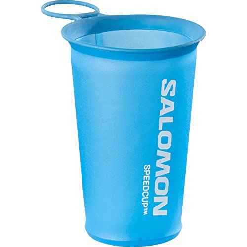 Salomon Soft Cup Speed 150ml / 5oz Collapsible Race Cup Hydration Accessory - Clear Blue