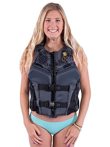 HyperLite Women's Elite Life Jacket - US Coast Guard Approved Level 70 Buoyancy Aid, Great for Any Water Sports Activity I...