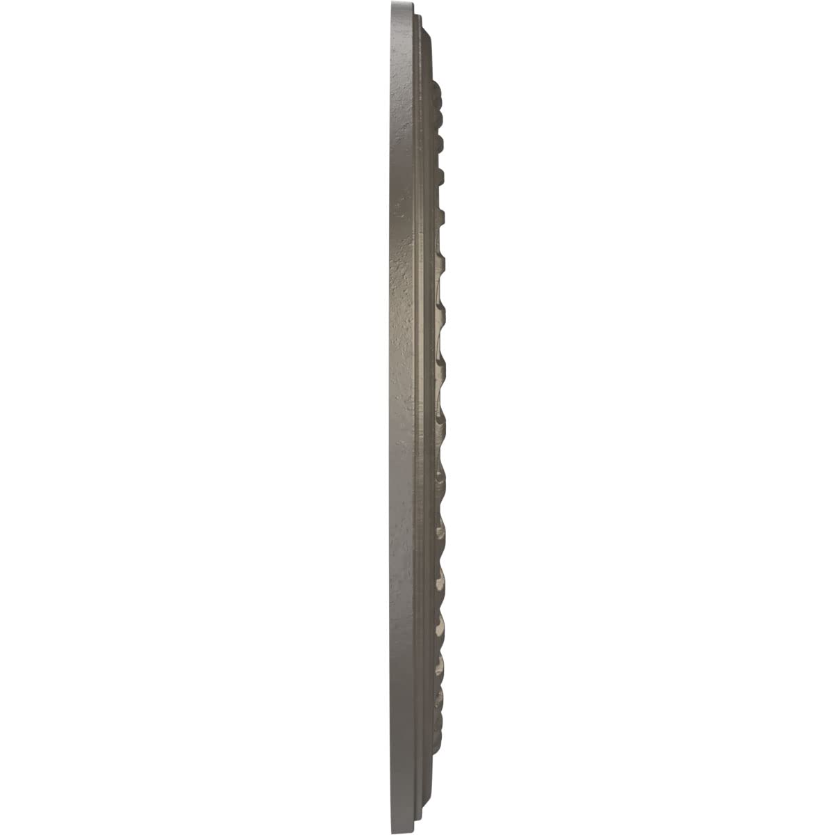 Ekena Millwork Cmp19Codst Cole Thermoformed Pvc Ceiling Medallion (Fits Canopies Up To 5 1/8), 19Od X 3 1/2Id X 1P, Universal Ag