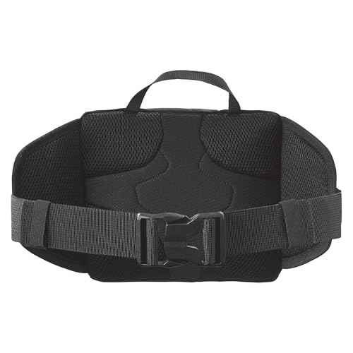 Salomon Trailblazer Belt, 4L Lightweight Hiking Waist Pack for Men & Women, Hip Belt Storage for Trekking, Biking & Walking Outdoors - BLACK/ALLOY - NS