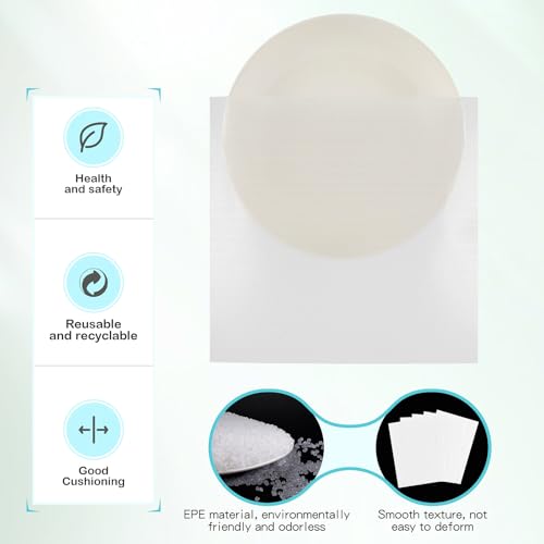 320 pcs Moving Packaging Supplies, 260 Cushioning Foam Pouches and Sheets, 4 Sizes (16x12", 12x12", 12x7.8", 7.8x7.8") wit...