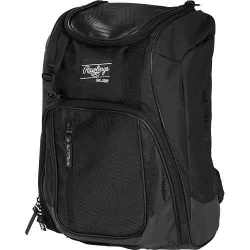 Rawlings | CHAOS Backpack Bag Series | T-Ball & Youth | Baseball & Fastpitch Softball | Multiple Colors