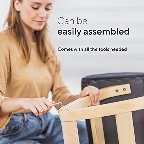 Luxton Home Ergonomic Kneeling Chair with Extra Padding - Posture Support Comfortable Desk Chair - Angled Rocking Stool & ...