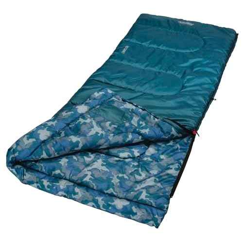 Coleman Kids 45¡ÆF Sleeping Bag for Children up to 5ft 5in Tall, Lightweight & Warm Sleep Sack for Indoor/Outdoor Use, Machine Washable