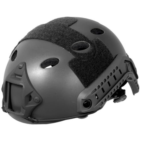 Lancer Tactical Fast Helmet - PJ Type Multifunctional Protective NVG Mount for Airsoft, Paintball, Military, Sports, Hunti...