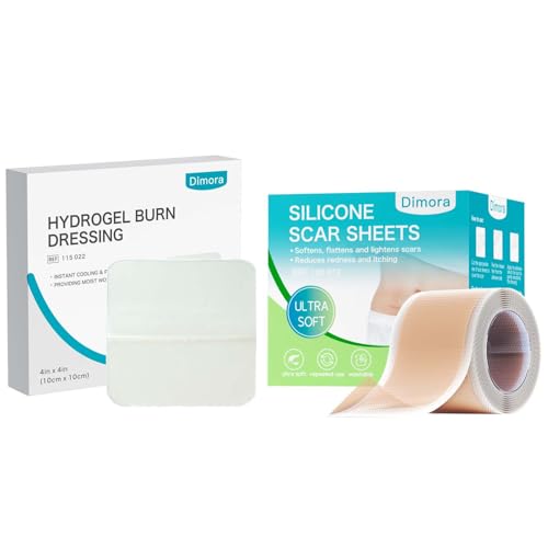 Dimora Hydrogel Burn Dressing & Silicone Scar Sheets