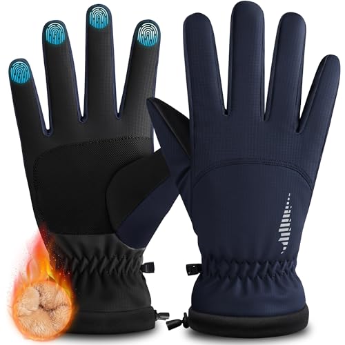 rivmount Winter Waterproof Ski Snow Warm Gloves for Women Men, Windproof Cold Weather Thermal with Touchscreen Fingers, fo...