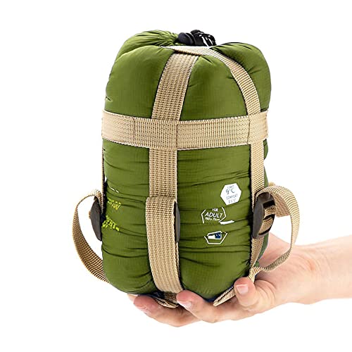 ECOOPRO Warm Weather Sleeping Bag - Portable, Waterproof, Compact Lightweight, Comfort with Compression Sack - Great for O...