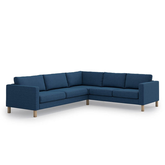 TLYESD Karlstad Cover Replacement for IKEA Karlstad Sofa Cover, Karlstad Corner Sofa Cover, Karlstad Couch Cover Only!(Navy Blue)