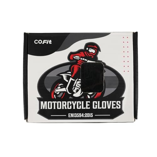 COFIT Motorcycle Gloves Breathable, Touchscreen Motorbike Gloves Anti-Slip with Good Grip Hard Knuckles Protection for Men Women Motocross, BMX ATV MTB Cycling, Road Racing - Green L