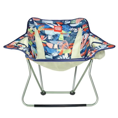 GRAND TRUNK Stonefly Chair | Ultralight & Packable Outdoor Chair with Built-in Cup Holders, 7000 Series Aluminum Frame, Co...