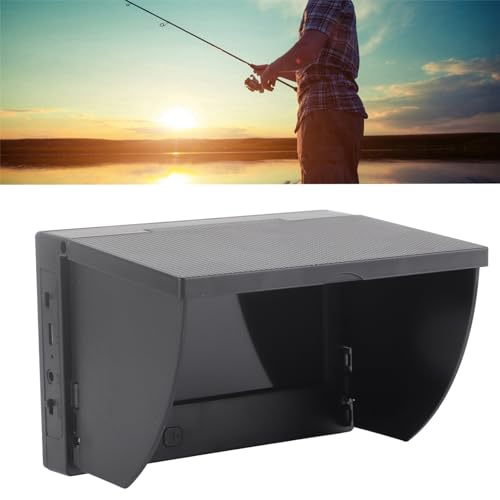 Fishing Camera Video DVR Recording Fish Finder, 4.3 inch LCD Monitor, 190 Degree Rotating View, IP67 Underwater Fishing Ca...