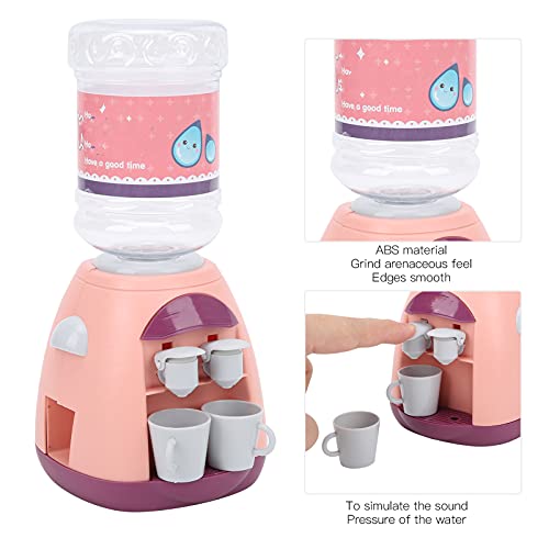 Mini Plastic Cartoon Drink Water Dispenser£¬Funny Kitchen Toy, Water Dispenser Toy, Exciting Game Water Dispenser for Babi...