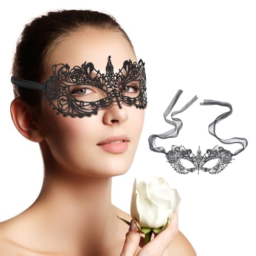 Masquerade Masks for Women Lace Eye Mask Venetian Halloween Mask for Carnival Party Prom Ball