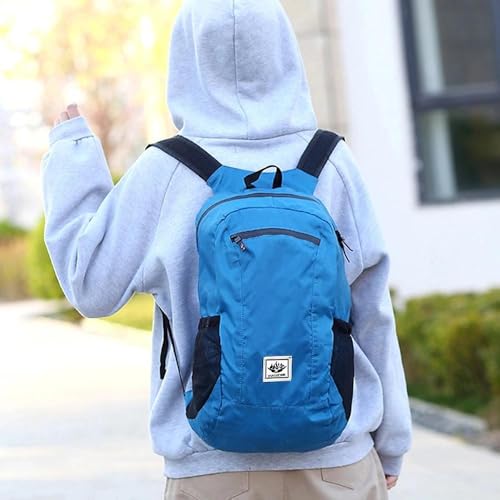 1Pc Hiking Backpack, Ultralight Foldable Sports Storage Backpack, Suitable For Outdoor Cycling Camping Picnic