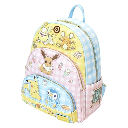 Loungefly Pok?mon Cafe Tripple Pocket Backpack