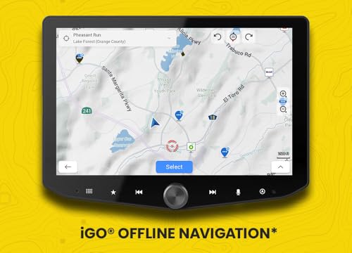 STINGER iGo GPS Navigation Card for HEIGH10+/HORIZON10/HORIZON12 Radios, Pre-Loaded Navigation App Offline Maps SD Card w/...