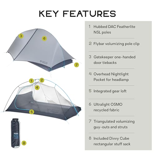 NEMO Equipment Hornet Elite OSMO Ultralight Backpacking Tent