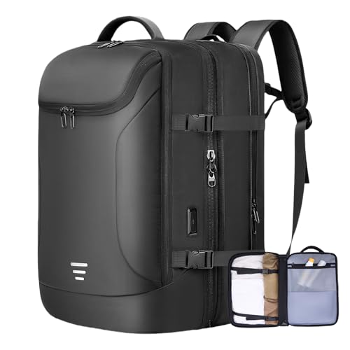 JLTDS Travel Backpack for Men 50L Expandable Flight Approved Carry on Backpacks Luggage for Travel Water Resistant 17.3 in...