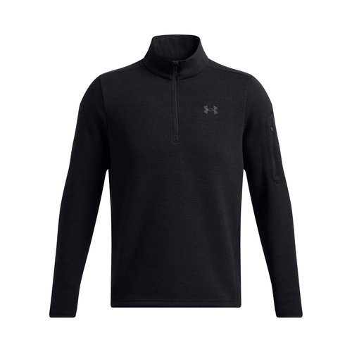Under Armour Men's Specialist Quarter Zip, (002) Black / / Castlerock, XX-Large