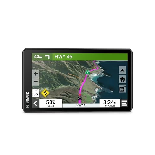 Garmin zūmo® XT2 All-Terrain Motorcycle Navigator, Ultrabright 6" Sunlight Readable Display, Visual Route Planner, and Rid...