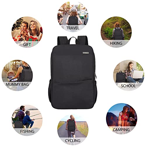MAXTOP Deep Storage Laptop Backpack with USB Charging Port[Water Resistant] College Computer Bookbag Fits 15 Inch Laptop B...