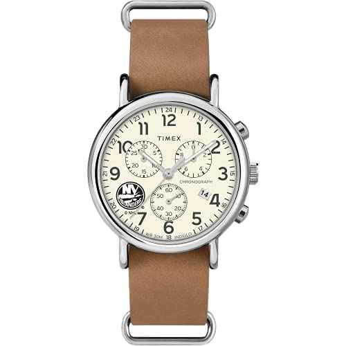 Men's NHL Weekender Chrono 40mm Quartz Leather Strap