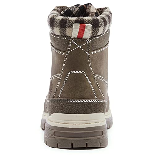 ANJOUFEMME Work Hiking Boots for Women Waterproof - Womens Outdoor Ankle Boots Lightweight Snow Winter Boots for Trekking ...