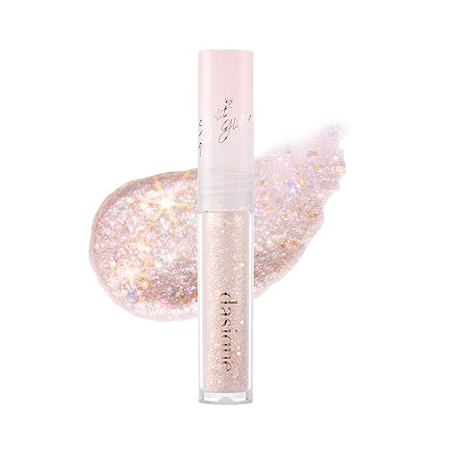 dasique Starlit Jewel Liquid Glitter (04 Rose Quartz) | Twinkle Glitter Shadow | Korean Makeup | Shimmer Eye Make Up | Eye...