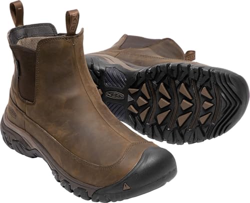 KEEN Men's Anchorage 3 Waterproof Pull On Insulated Snow Boots