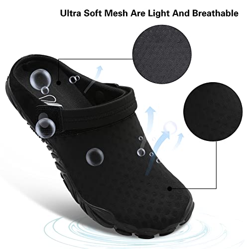 Besroad Outdoor Hiking Slip on Sandals Sports Water Shoes Fashion Sneakers Slippers Classic Clogs for Women Men