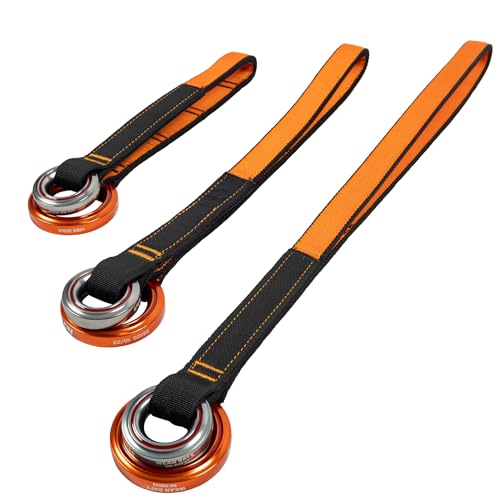 Notch 24" Friction Saver with Large and Small Aluminum Wear Safe Rings, Fray Resistant Custom Nylon Webbing, 23kN Product ...