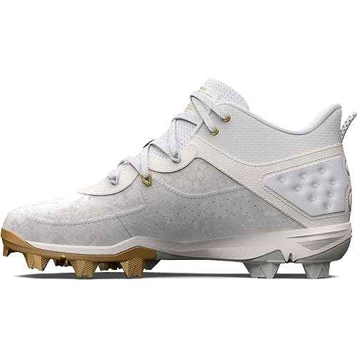 Under Armour Men's Harper 8 Mid Rm Baseball Shoe