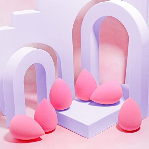 AOA Studio Collection makeup Sponge Set Latex Free and High-definition Set of 6 makeup Wonder blender For Powder Cream and...