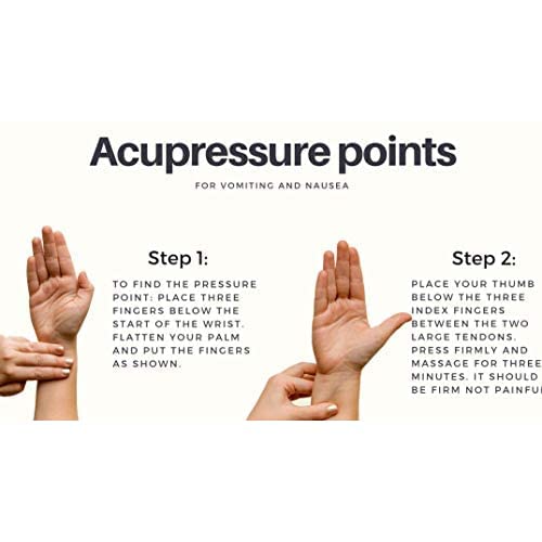 Sea-Band Anti-Nausea Acupressure Wristband for Motion & Morning Sickness, Pack of 2 Sets