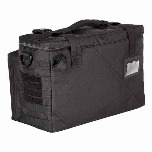 5.11 Tactical Wingman Patrol Bag ? Police Gear Car Seat Organizer for Law Enforcement, Black, Style 56045ABR
