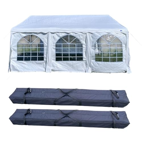 DELTA Canopies Budget PE Waterproof Wedding Party Tent Canopy Shelter (20'x20' PE Budget-B)