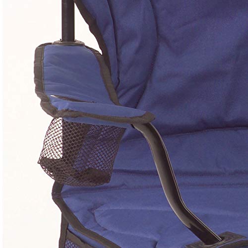 Coleman Pack-Away Camping Cot with Removable Side Table & Portable Camping Chair with 4-Can Cooler - Perfect for Camping, ...