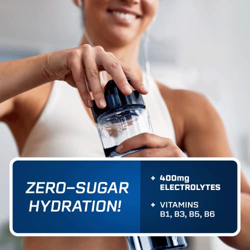 PeakH20 Electrolytes Powder Hydration Packets | Berry Blue | 72 Servings | Sugar Free Water Flavor Packets for Workout Rec...