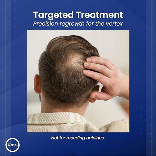 Minoxidil for Men Foam 5% - Unscented 6 Month Supply - Helps Restore Vertex Hair Loss & Thinning - 5% Minoxidil Foam For Men - Extra Strength Supports Hair Regrowth